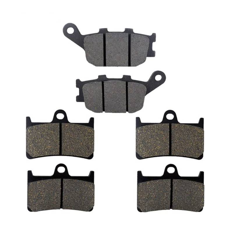 Motorrad-Bremsbeläge Motorrad Bremsbeläge Vorne Und Hinten Für YZF R6 600 (2003-2015) Für YZF R1 1000 (2004-2006) Für FZ6 (2007-2009) Bremsbeläge für Motorräder(FA380 FA380 FA174) von TUHBCX