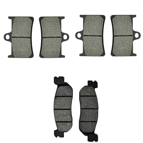 Motorrad-Bremsbeläge Motorrad Bremsbeläge Vorne Und Hinten Für YZF600 R R6 1999 2000 2001 2002 Für YZF1000 R1 2002 2003 Yzf 600 1000 Bremsbeläge für Motorräder(1 Set) von TUHBCX
