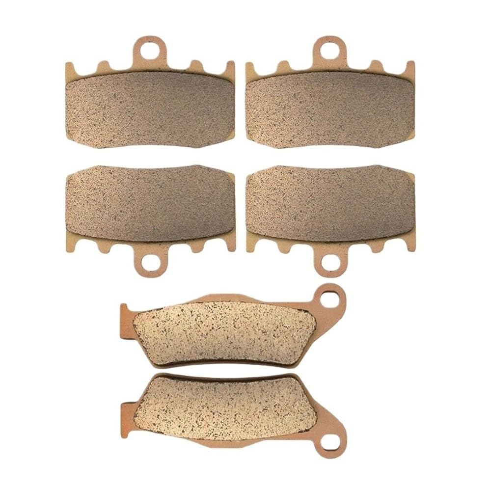 Motorrad-Bremsbeläge Motorrad Teile Vorne Und Hinten Bremsbeläge Kit Für R1200RT R1200 R 1200 RT K26 2003-2008 Kupfer Basierend Gesinterte Bremsbeläge für Motorräder(Front and Rear Kit) von TUHBCX