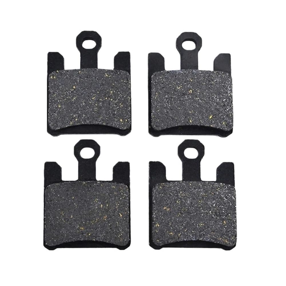 Motorrad-Bremsbeläge Motorrad Vorne Hinten Bremsbeläge Für ZX6R Für Ninja ZX636 ZX 636 2003-2006 ZX6RR 600 2003-2006 ZX10R 2004-2007 Bremsbeläge für Motorräder(1 Set Front) von TUHBCX