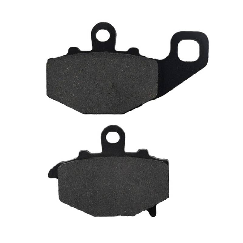 Motorrad-Bremsbeläge Motorrad Vorne Hinten Bremsbeläge Für ZX6R Für Ninja ZX636 ZX 636 2003-2006 ZX6RR 600 2003-2006 ZX10R 2004-2007 Bremsbeläge für Motorräder(1 Set Rear) von TUHBCX