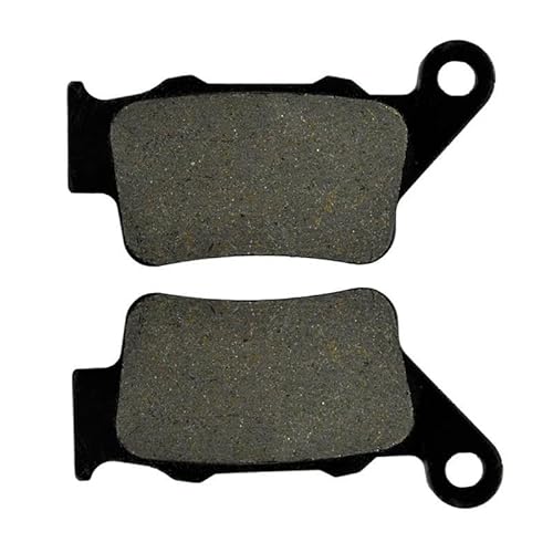 Motorrad-Bremsbeläge Motorrad Vorne Und Hinten Bremsbeläge Für C1 125 200 G650X F700GS F750GS F800GS F850GS F650CS F650GS F650ST G650GS F650ST Bremsbeläge für Motorräder(1 Pair Rear) von TUHBCX