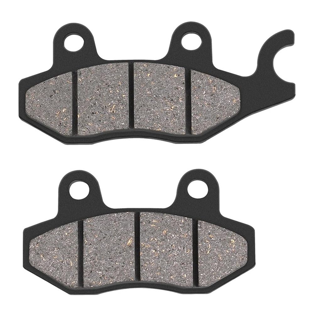 Motorrad-Bremsbeläge Motorrad Vorne Und Hinten Bremsbeläge Für YFM 700R YFM700R Für Raptor YFM 700 2006-2015 YXR450 Für Rhino YXR 660 2004-2007 Bremsbeläge für Motorräder(Front Left) von TUHBCX