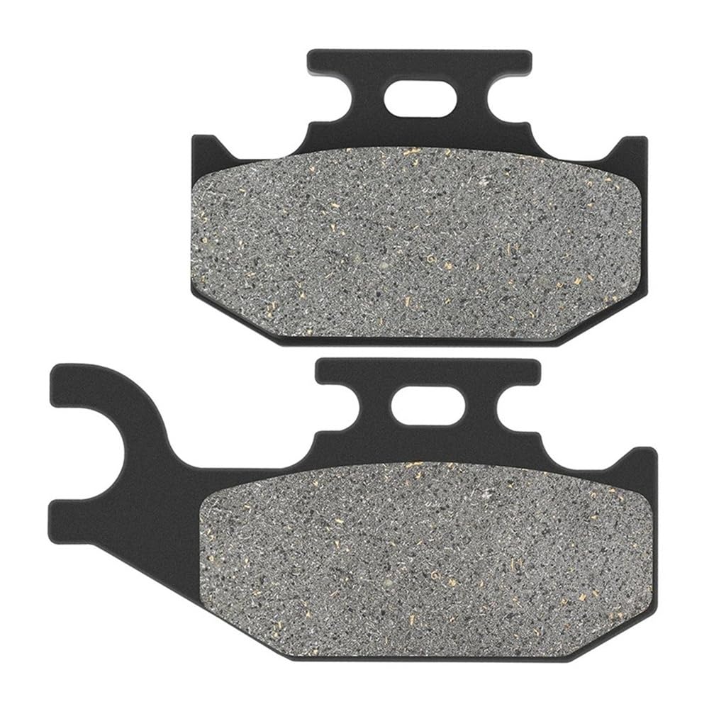 Motorrad-Bremsbeläge Motorrad Vorne Und Hinten Bremsbeläge Für YFM 700R YFM700R Für Raptor YFM 700 2006-2015 YXR450 Für Rhino YXR 660 2004-2007 Bremsbeläge für Motorräder(Rear) von TUHBCX
