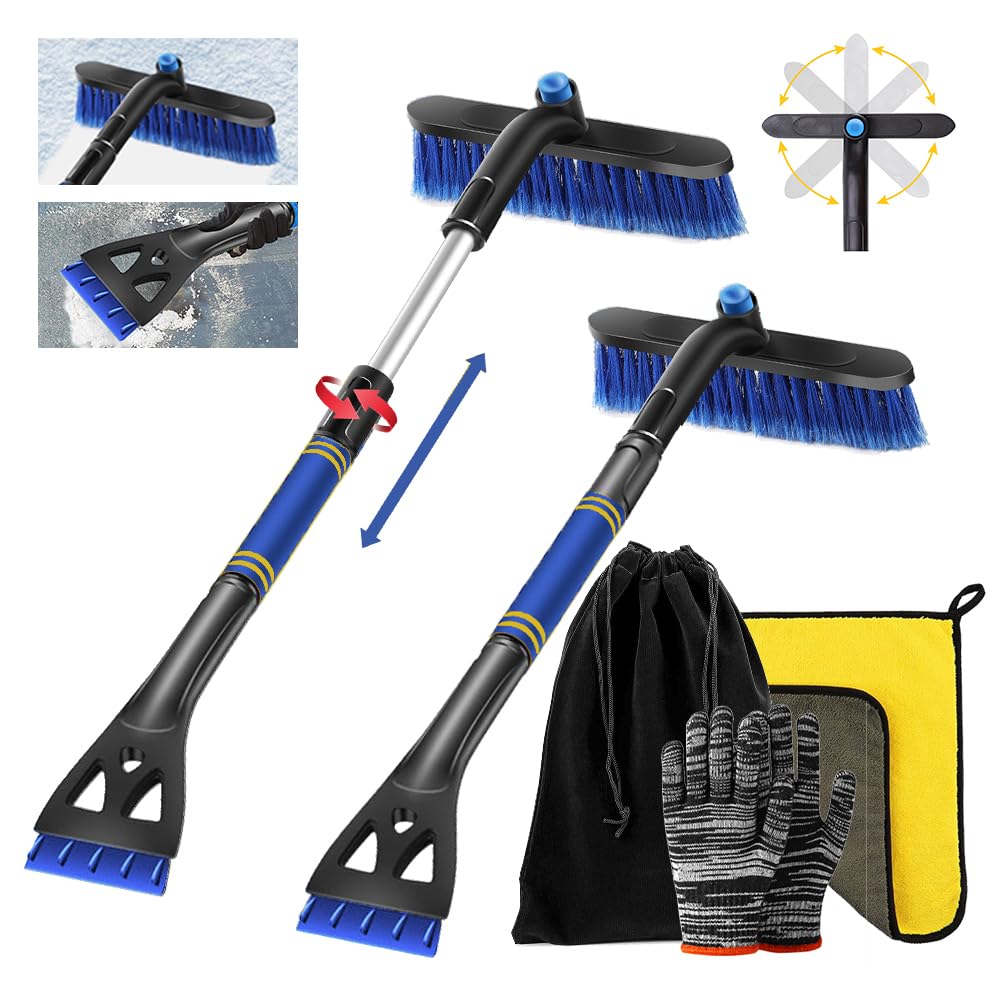 TUIBEIDAMAI Auto Eiskratzer,Schneebesen Auto Teleskop,Eiskratzer Auto mit Besen Ausziehbar,Auto Eiskratzer mit Besen,Eiskratzer Auto mit Besen Lang,für Autos Deluxe, SUV und LKW. TUIBEIDAMAI Auto Eiskratzer,Schneebesen Auto Teleskop,Eiskratzer Auto mit Besen Ausziehbar,Auto Eiskratzer mit Besen,Eiskratzer Auto mit Besen Lang,für Autos Deluxe, SUV und LKW. von TUIBEIDAMAI