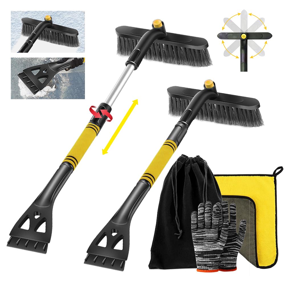 TUIBEIDAMAI Auto Eiskratzer,Schneebesen Auto Teleskop,Eiskratzer Auto mit Besen Ausziehbar,Auto Eiskratzer mit Besen,Eiskratzer Auto mit Besen Lang,für Autos Deluxe, SUV und LKW. TUIBEIDAMAI Auto Eiskratzer,Schneebesen Auto Teleskop,Eiskratzer Auto mit Besen Ausziehbar,Auto Eiskratzer mit Besen,Eiskratzer Auto mit Besen Lang,für Autos Deluxe, SUV und LKW. von TUIBEIDAMAI