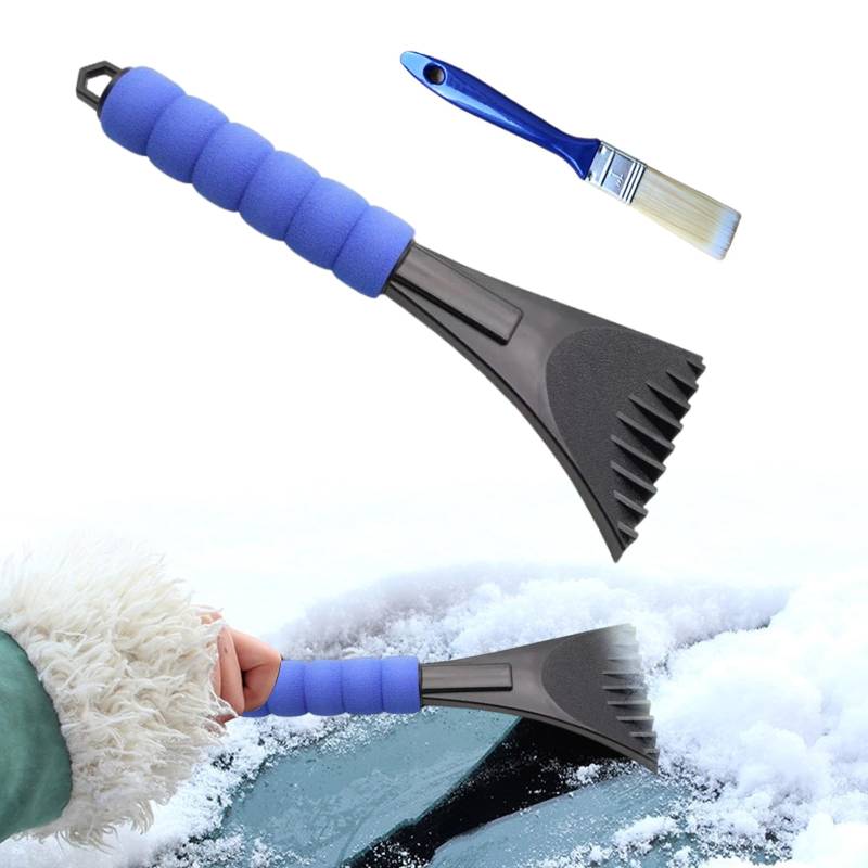 Eiskratzer Auto,Auto Eiskratzer Set,Eiskratzer für Autos,Eisschaber für Autos,Keine Kratzer Windschutzscheiben Schaber Schneeräumung,Verwendung im Winterglas Schneeschaufelwerkzeug Werkzeug,2PCS von TUKNN