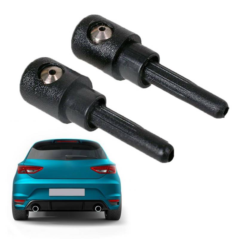 Scheibenwischerwaschdüse, Auto Scheibenwaschdüsen, Hinten Windschutzscheibe Waschdüsen, Heckwischer Waschdüse Windschutzscheibe Sprayer Nozzle, Heckscheibe Scheibenwischer Spritzdüse, 2PCS von TUKNN