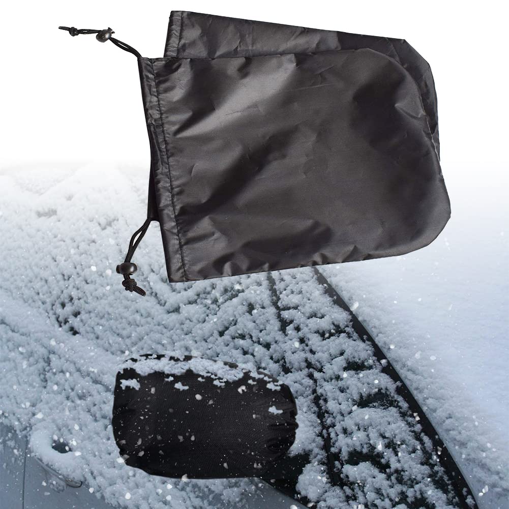 Seitenspiegel Schneedecke,Spiegel Frostschutz Abdeckung,Autospiegel Schutzhülle Schneeabdeckung,Auto Außenspiegel Frostabdeckung,Seitenspiegelabdeckung,Für PKW-Rückspiegel,Schwarz,1 Paar Seitenspiegel Schneedecke,Spiegel Frostschutz Abdeckung,Autospiegel Schutzhülle Schneeabdeckung,Auto Außenspiegel Frostabdeckung,Seitenspiegelabdeckung,Für PKW-Rückspiegel,Schwarz,1 Paar von TUKNN