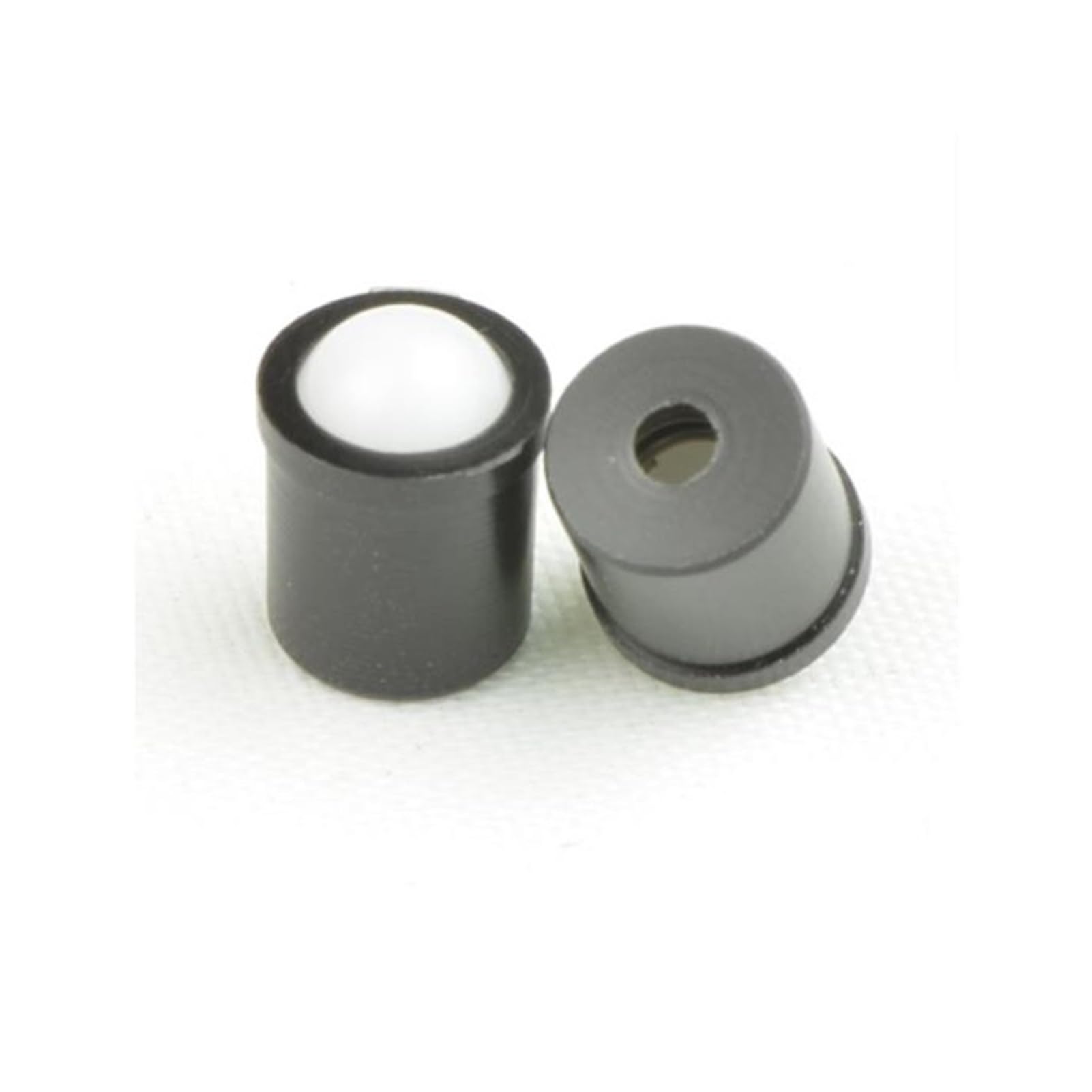 TULDYS 10 Stück Kunststoff-Kugel-Stufenstößel, Push-Fit-Kugelfeder, Kugelstößel, 3 mm, 4 mm, 5 mm, 6 mm, 8 mm, 10 mm(Black colour,3MM X 4) von TULDYS