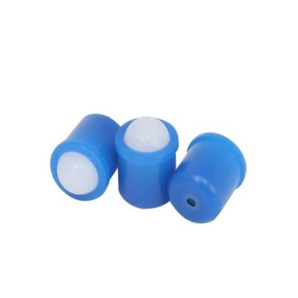 TULDYS 10 Stück Kunststoff-Kugel-Stufenstößel, Push-Fit-Kugelfeder, Kugelstößel, 3 mm, 4 mm, 5 mm, 6 mm, 8 mm, 10 mm (Color : Blue colour, Size : 10MM X 13) von TULDYS