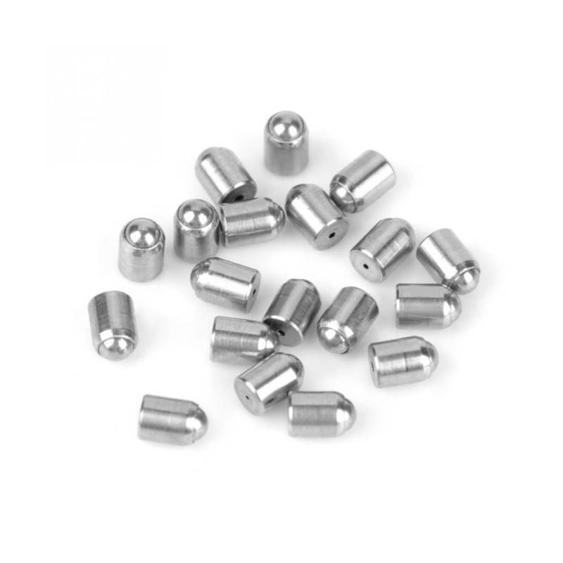 TULDYS 20 Teile/Satz Edelstahl Frühling Ball Kopf Plunger Genauigkeit Positionierung Perlen Schraube Ball Plunger Set 2 * 3mm/3 * 4mm/4 * 5mm(M4*5 mm) von TULDYS