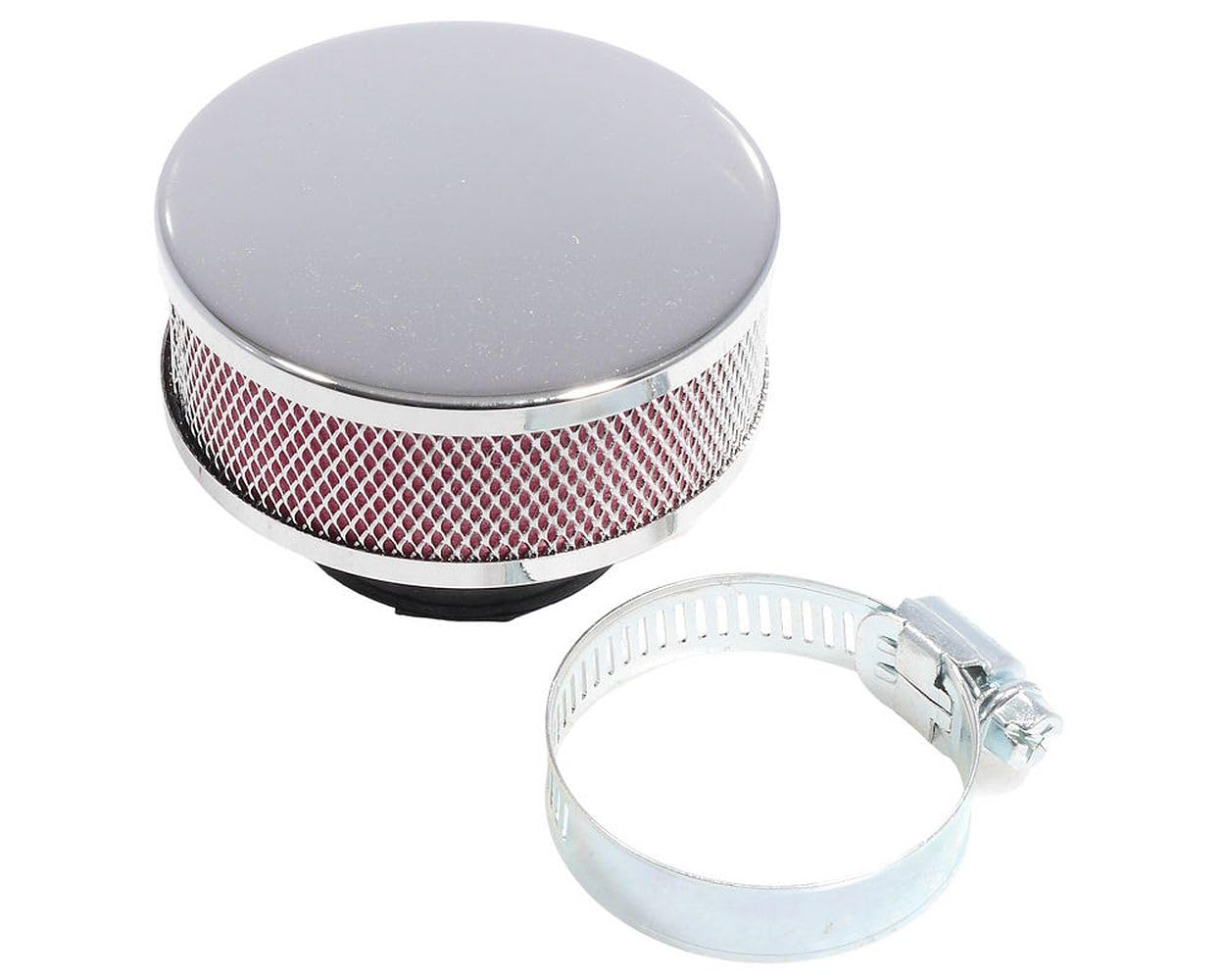 TUN'R Motorluftfilter 28-35mm chrom/rot GN/282801 TUN'R Motorluftfilter 28-35mm chrom/rot GN/282801 von TUN'R