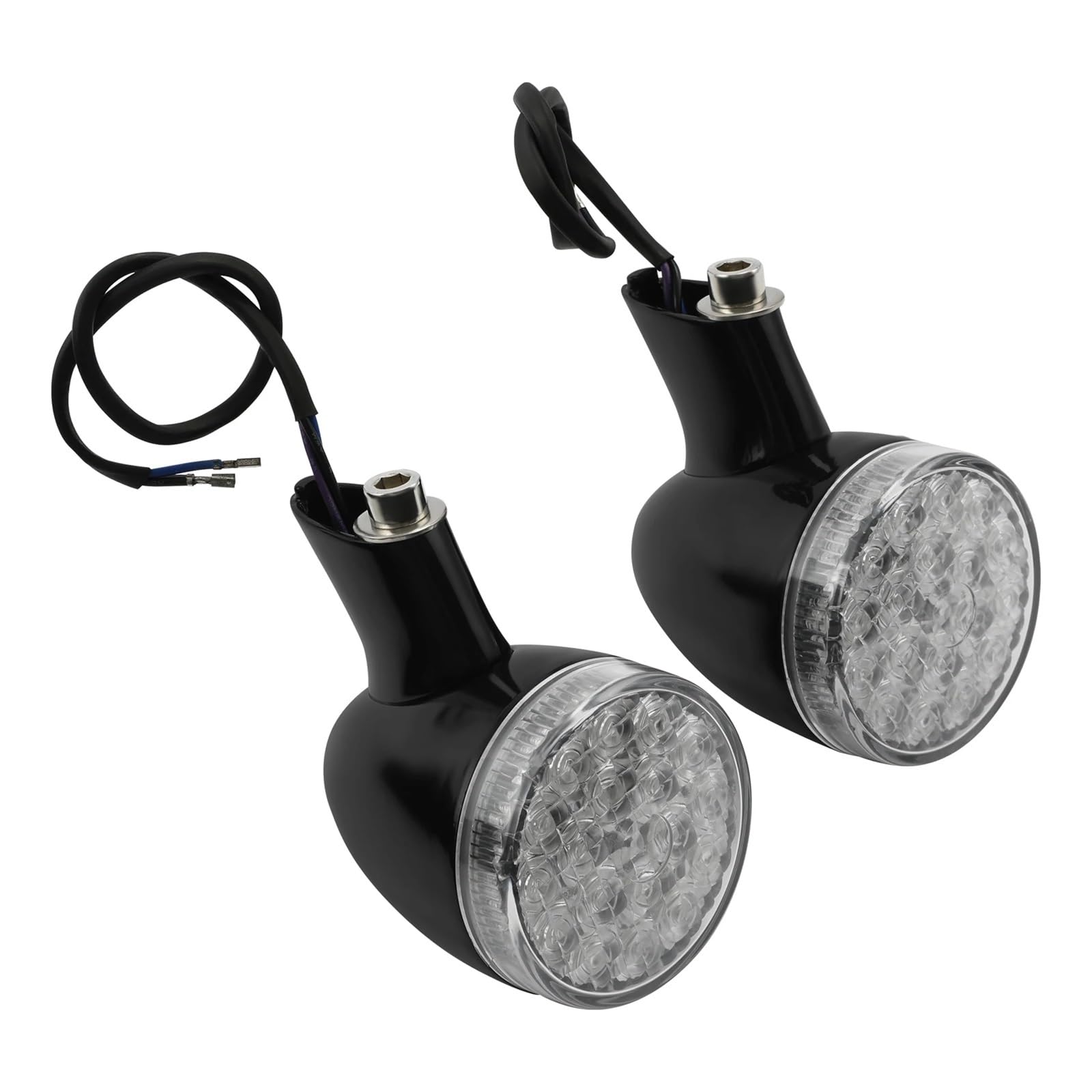 Blinker Kompatibel Mit Harley Touring 2009-2023 Softail 2000 Sportster XL883 2022 Dyna 2006-2017 2016 15 Motorrad Zubehör(Style B) von TUNRKHWCL