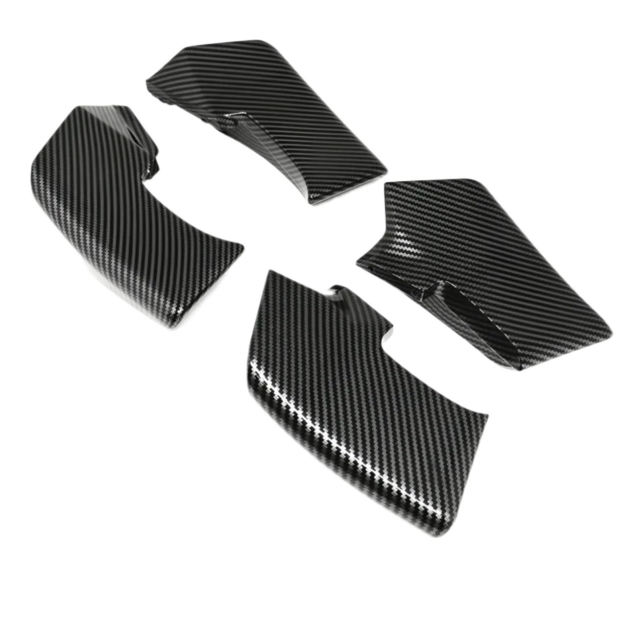 Geeignet Kompatibel Mit Ducati Streetfighter V4 V4SP 2020-2023 V2 2022-2023 Spoiler Feste Winglet Motorrad Verkleidung(ZLZ-126-1) von TUNRKHWCL