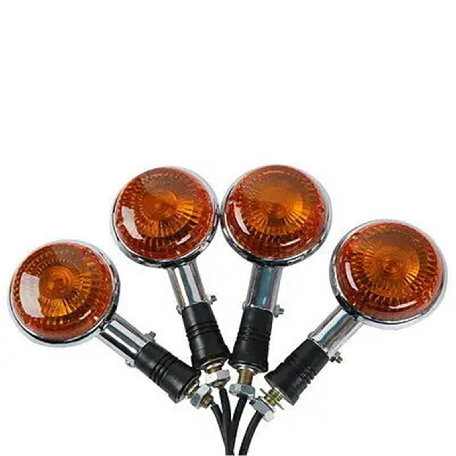 Motorrad-Blinkeranzeige Blinker Bernsteinlicht Kompatibel mit Yamaha V-MAX1200 V-Star XVS400 XVS650 XVS1100 das ganze Jahr Virago XV1100(2pcs orange) von TUNRKHWCL