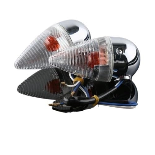 Motorrad Clear Bullet Heckblinker Kompatibel mit Yamaha XV1900 2006-2013 2012 2011 2010 2009 2008 2007 Motorrad Clear Bullet Heckblinker Kompatibel mit Yamaha XV1900 2006-2013 2012 2011 2010 2009 2008 2007 von TUNRKHWCL