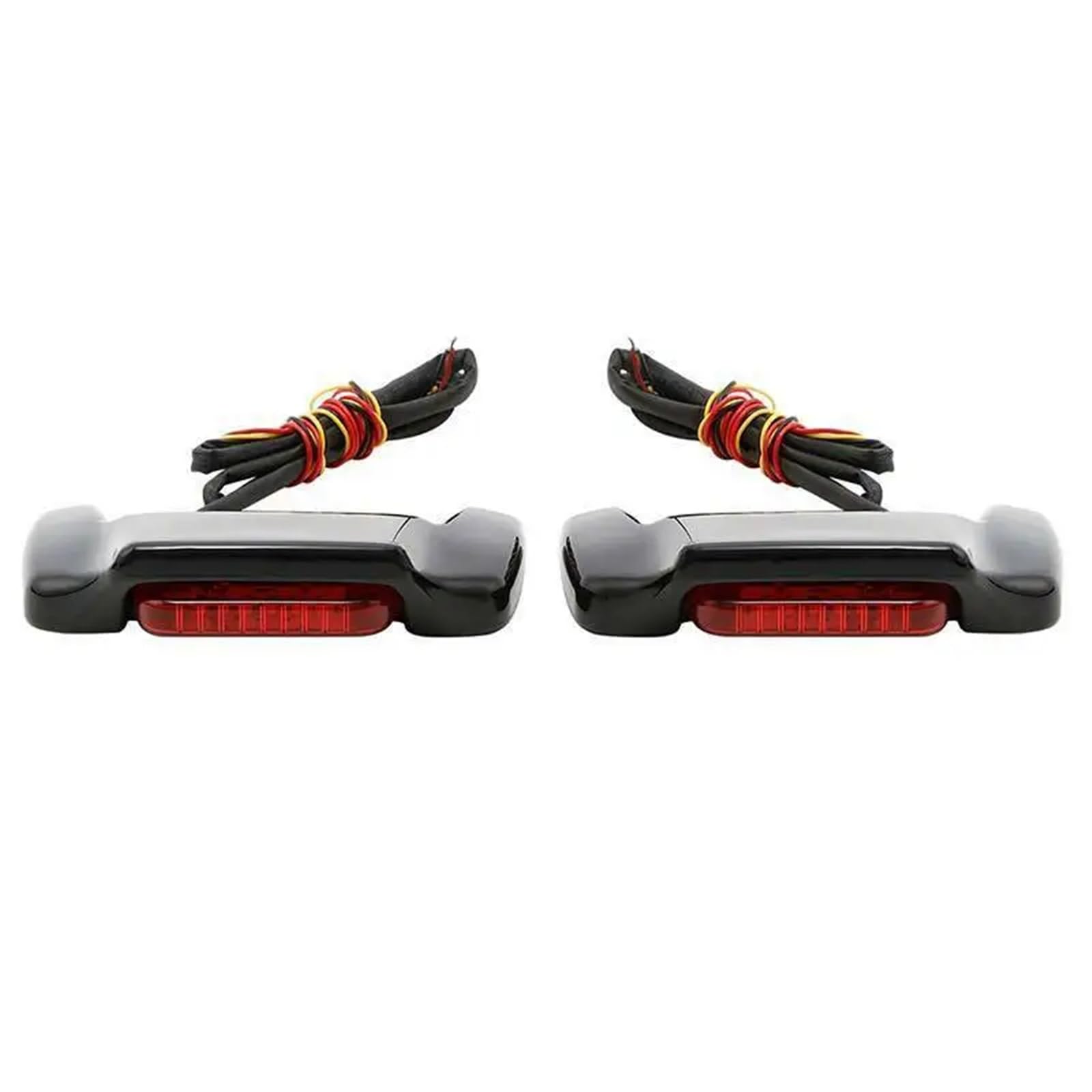 Motorrad-Satteltaschendeckel-Spoiler mit LED-Licht-Kit, kompatibel mit Harley Touring Road King Electra Glide Road Glide Street Glide 2014–2023 Motorrad-Satteltaschendeckel-Spoiler mit LED-Licht-Kit, kompatibel mit Harley Touring Road King Electra Glide Road Glide Street Glide 2014–2023 von TUNRKHWCL