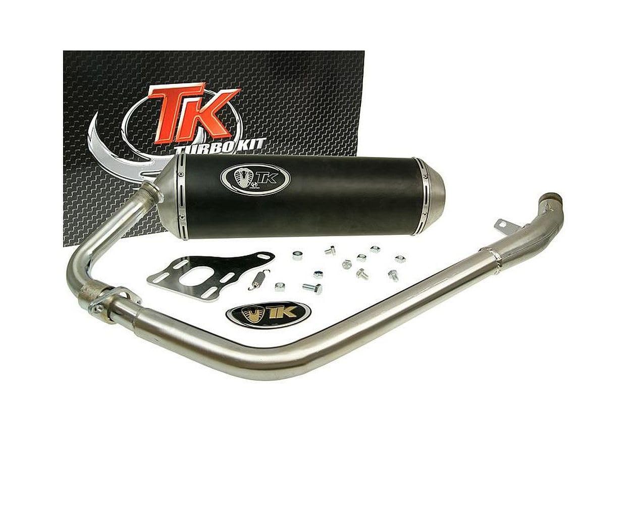 Auspuff Turbo Kit X-Road für Kymco Quannon 125 Auspuff Turbo Kit X-Road für Kymco Quannon 125 von TURBOKIT