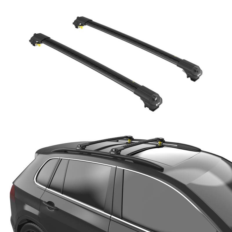 TURTLE kompatibel mit Citroen C5 Aircross 2018-2024 Air1 Dachträger | SCHWARZ von TURTLE