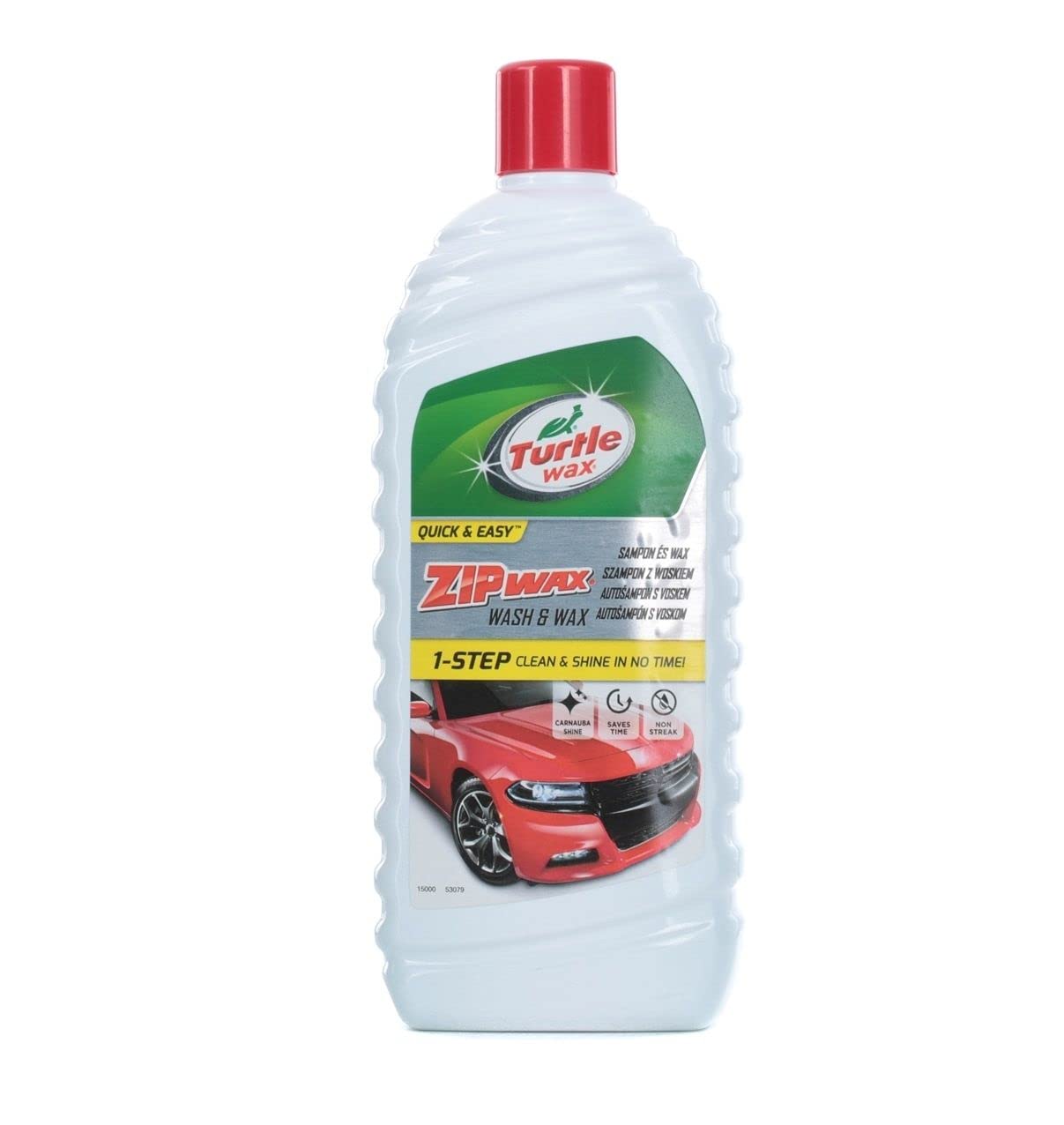 Turtle Wax Autowachs Zip Wash & Wax Auto Car Lackpflege Shampoo 70-182 1L von TURTLEWAX
