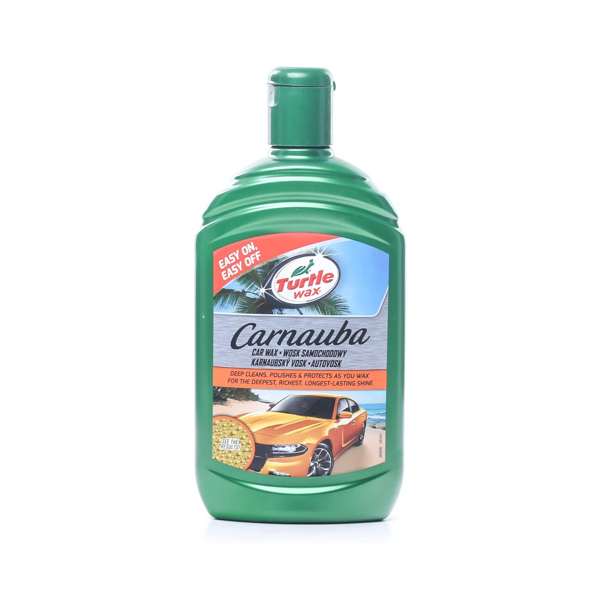 Turtle Wax Carnauba Wachs Lackpflege Auto Car Wax Lackschutz 70-162 500Ml von Turtle Wax