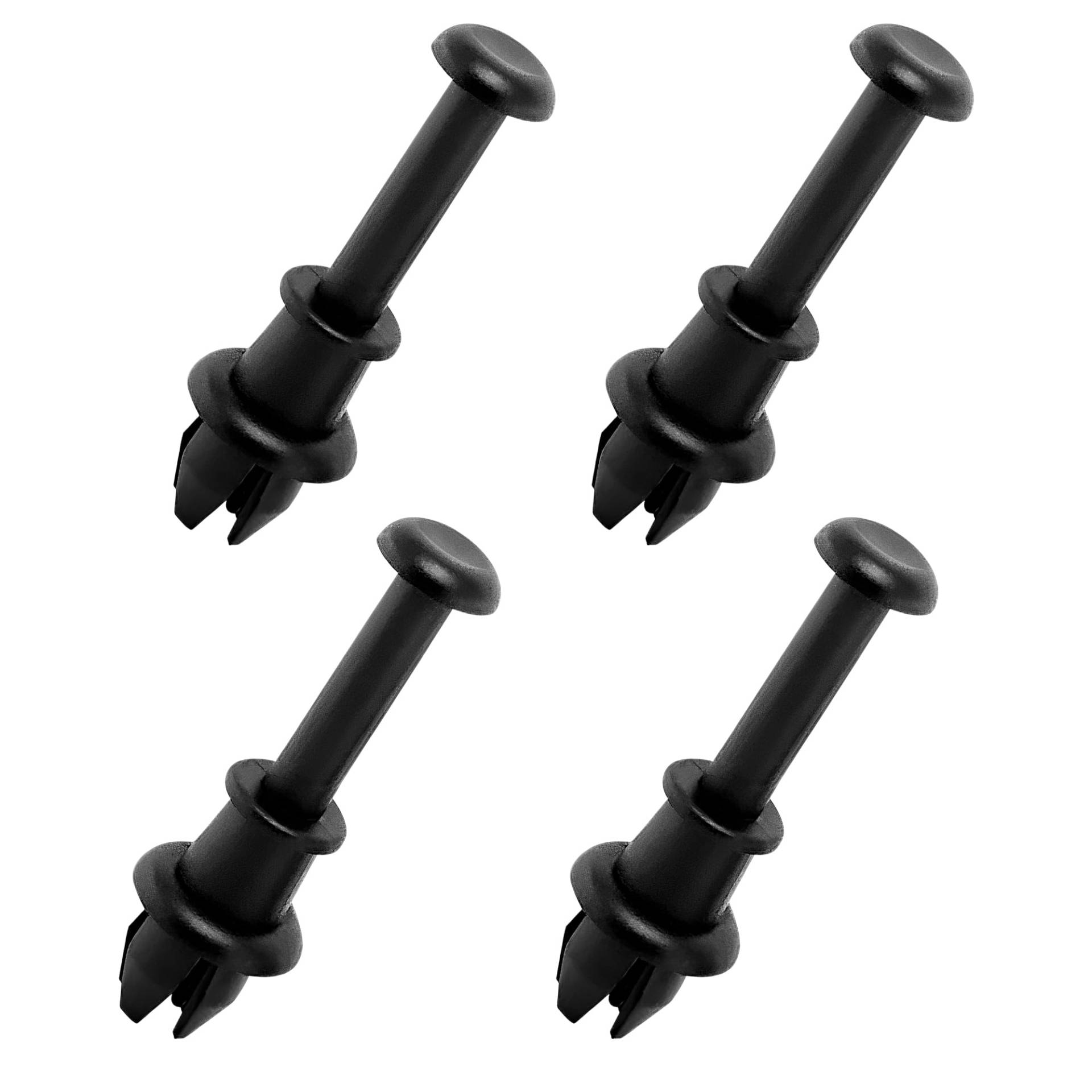 4 Stück schwarze Kunststoff-Klammern für die Hutablage, universelle Heckklappe, Drehgelenk-Aufhänger, Ersatzverschluss für Kofferraum, Ladungsabdeckung, Schrägheck, SUV, Limousine 4 Stück schwarze Kunststoff-Klammern für die Hutablage, universelle Heckklappe, Drehgelenk-Aufhänger, Ersatzverschluss für Kofferraum, Ladungsabdeckung, Schrägheck, SUV, Limousine von TUYOBG