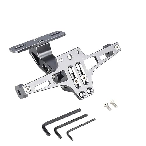 Motorrad-Kennzeichenhalter, für Suzuki GSX-S1000 Verstellbarer Nummernschildhalter aus Aluminium Motorräder mit LED-Licht,D Motorrad-Kennzeichenhalter, für Suzuki GSX-S1000 Verstellbarer Nummernschildhalter aus Aluminium Motorräder mit LED-Licht,D von TVCIGOQ