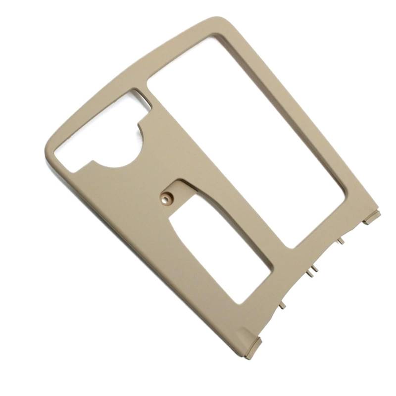Aufkleber Abdeckung Mittelkonsole Für Benz W204 CE Für Die Klasse C180 C200 C220 W207 W212 E260 E300 LHD Central Armlehnen Getränkebechhalter Außenrahmenabdeckung Rahmen Abdeckung Trim(Beige) von TWMEU