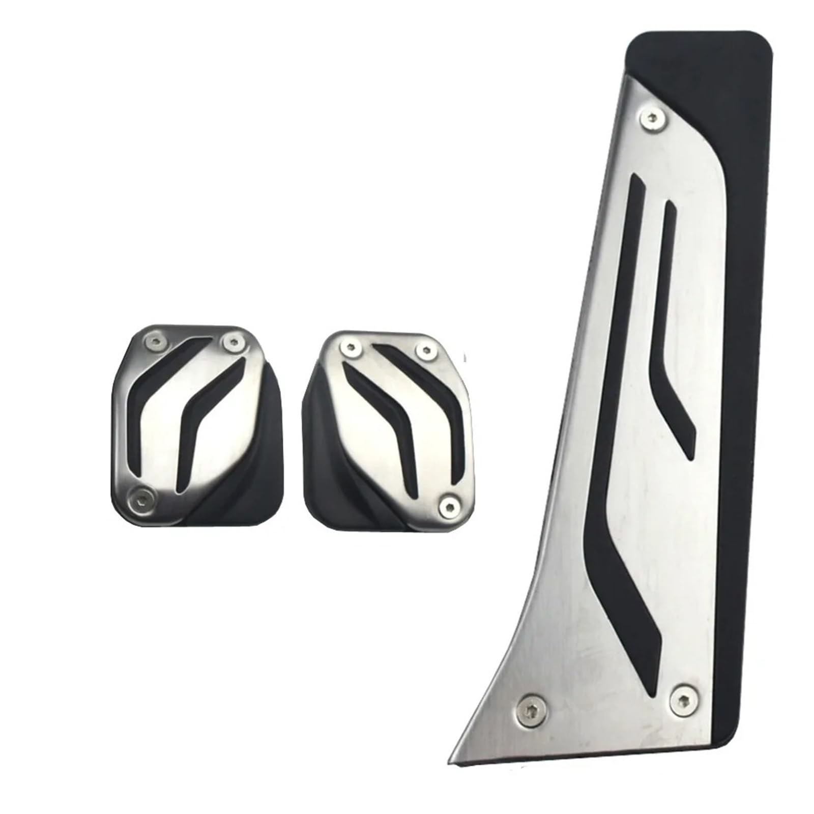 Autobremspedal Für 5 6 7 Für Serie F01 F02 F06 F10 520d 520i 525d 528i 530d 530i Accelerator Brems Fußstütze Pad Aluminium Legierung Pedal Bremspedal Fußpedal(MT) von TWMEU