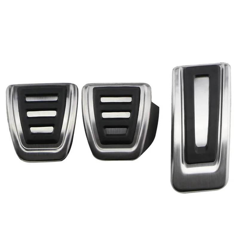Autobremspedal Für A3 8V Q2 Für Q3 SQ2 S1 S3 RS3 RS Für Q3 TT Für LHD Gas Bremse Kupplung Rest Pedal Cover Kit Zubehör Auto Pedale Bremspedal Fußpedal(MT) von TWMEU