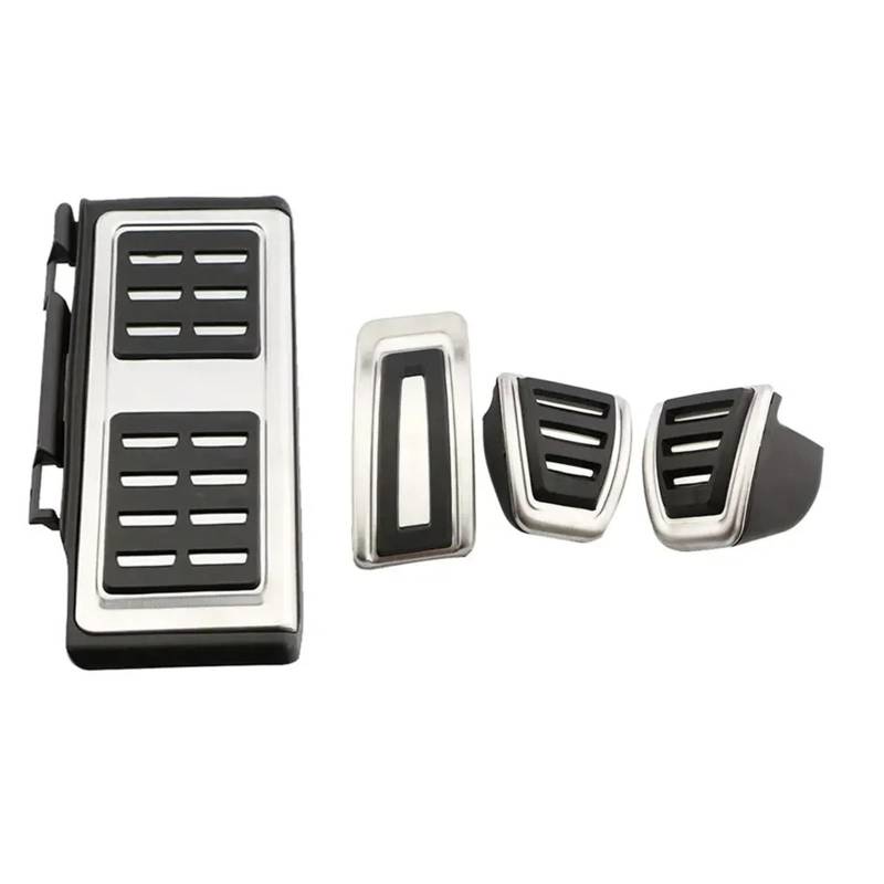 Autobremspedal Für A3 8V Q2 Für Q3 SQ2 S1 S3 RS3 RS Für Q3 TT Für LHD Gas Bremse Kupplung Rest Pedal Cover Kit Zubehör Auto Pedale Bremspedal Fußpedal(MT with Rest) von TWMEU