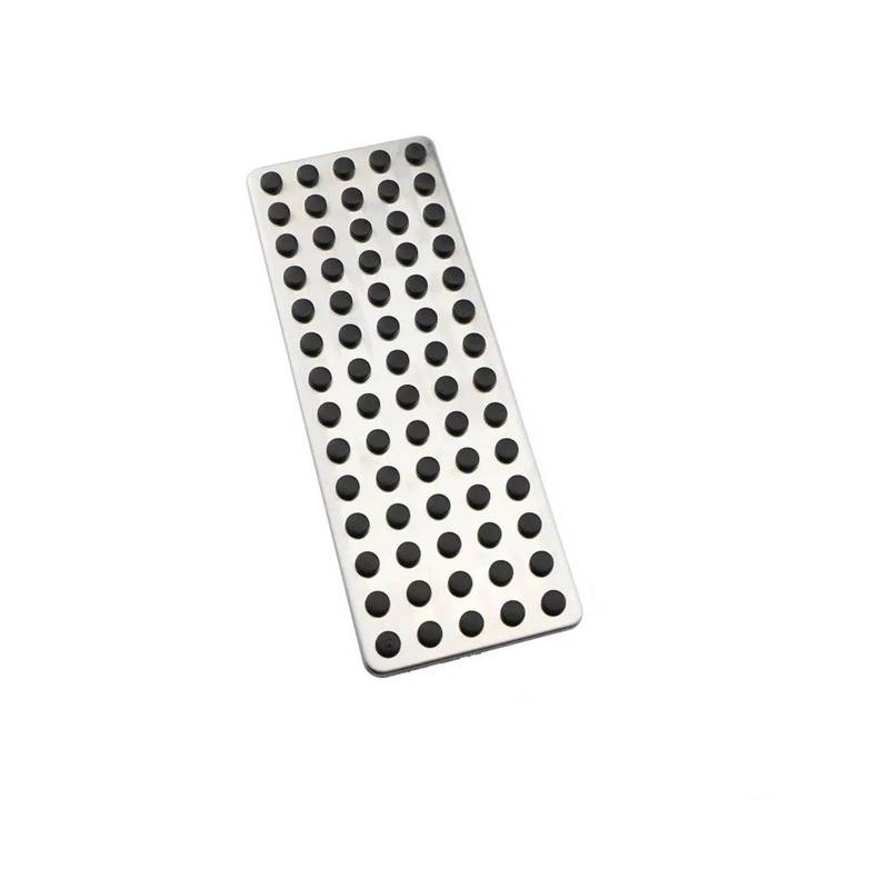Autobremspedal Für Benz CES Für GLK Für SLK Für CLS Für SL-Klasse W203 W204 W211 W212 W210 Gaspedal Bremsfußstützenpolster Edelstahlpedal Bremspedal Fußpedal(1 Pc Rest Pedal) von TWMEU