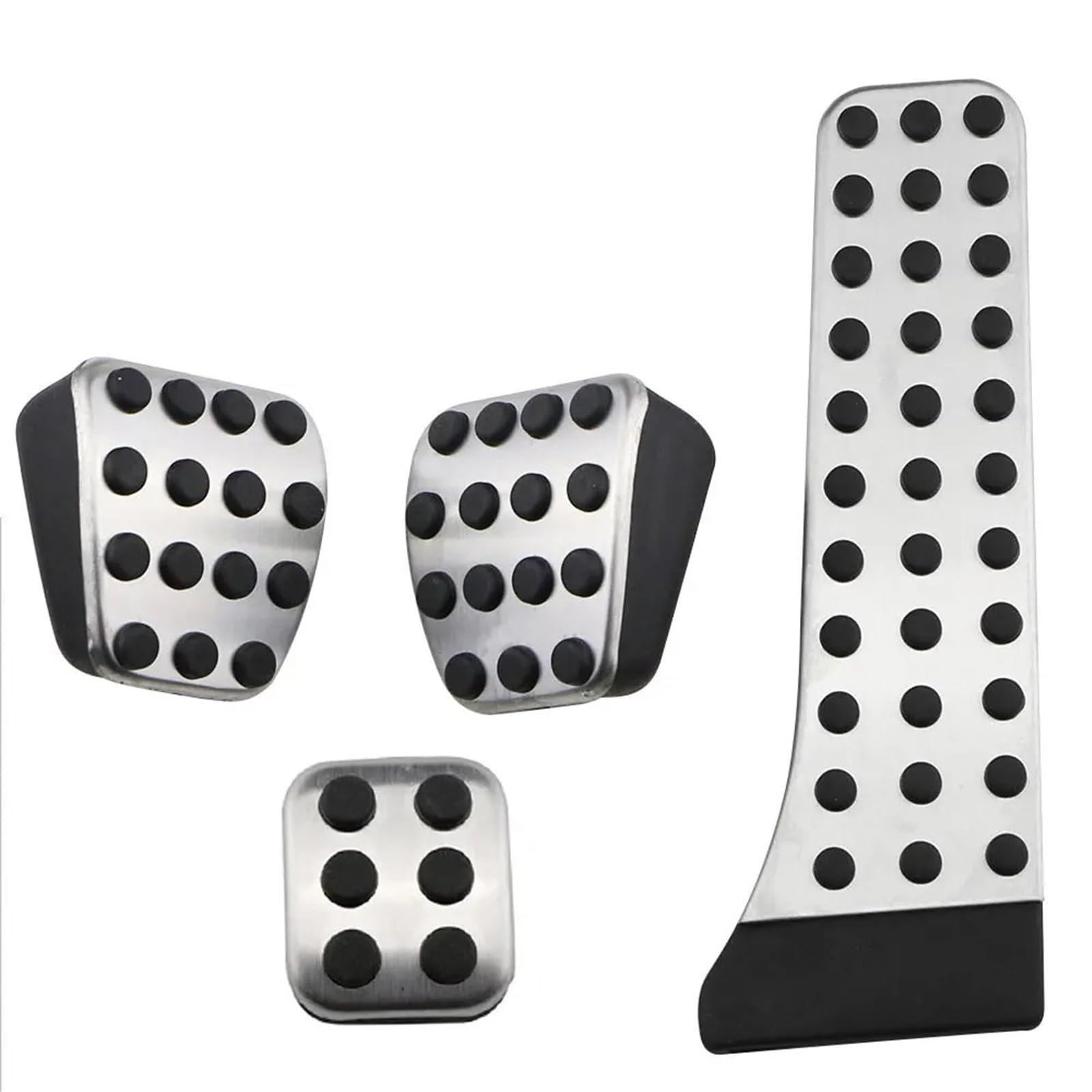 Autobremspedal Für Benz W124 W202 W203 W140 W208 W210 W211 W220 R170 R171 Für R-Klasse Bremse Kupplung Pedal Pad Abdeckung Zubehör Auto Pedale Bremspedal Fußpedal(MT Without Rest) von TWMEU