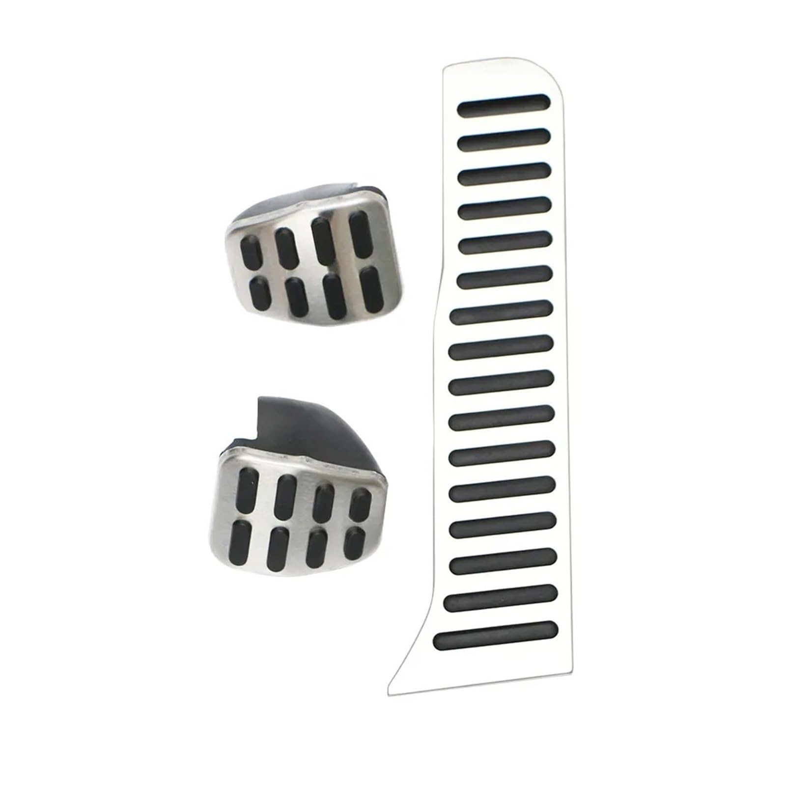 Autobremspedal Für Caddy 2004-2015 Upgrade Auto Teile Edelstahl Auto Gas Pedal Montage Bremse Pedale Abdeckungen Bremspedal Fußpedal(LHD MT) von TWMEU
