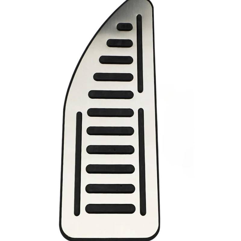 Autobremspedal Für Ford Für Focus 2 MK2 3 MK3 Für Kuga Für Escape ST 2005-2019 at MT Gasbremspedalschutzabdeckung Autopedale Aus Aluminiumlegierung Bremspedal Fußpedal(1Pc Rest Pedal) von TWMEU