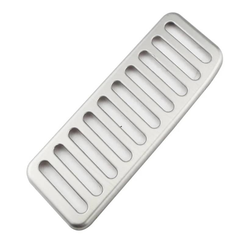 Autobremspedal Für Ford Für Mustang 2015-2021 Ersatzteile at Gaspedal Bremspedalabdeckung Fußstütze Pedale Pads Autopedale Bremspedal Fußpedal(1Pcs Rest Pedal) von TWMEU