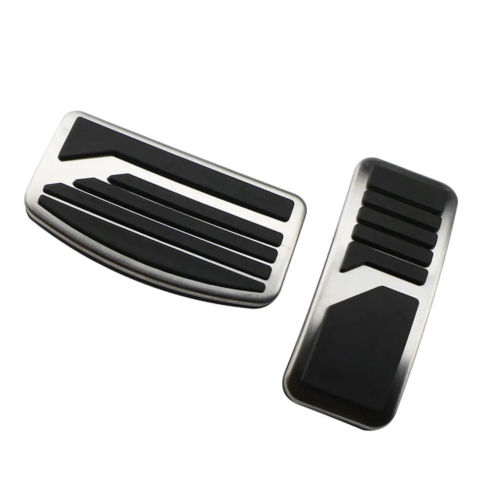 Autobremspedal Für Mitsubishi Für ASX Für Outlander Für Lancer EX Für Eclipse Für Cross Für Pajero ES Edelstahl Autopedalauflageabdeckung at MT Pedale Bremspedal Fußpedal(at) von TWMEU