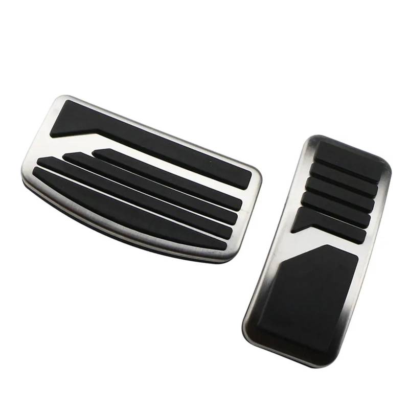 Autobremspedal Für Mitsubishi Für ASX Für Outlander Für Lancer EX Für Eclipse Für Cross Für Pajero ES Edelstahl Autopedalauflageabdeckung at MT Pedale Bremspedal Fußpedal(at) von TWMEU