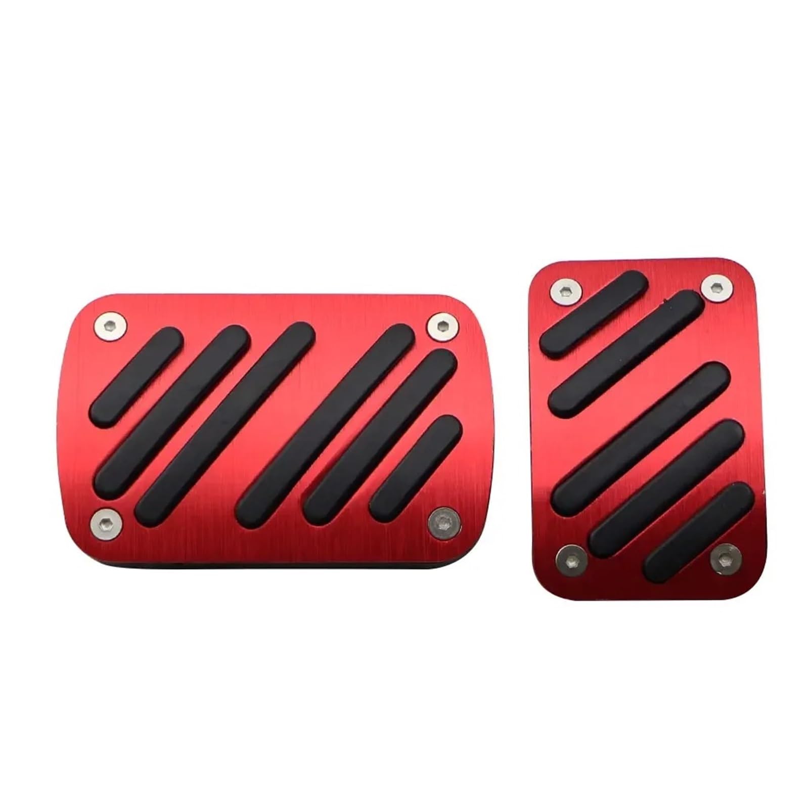Autobremspedal Für Peugeot 308 2007-2019 408 2010-2019 3008 GT 2016-2021 5008 2016-2021 at Gas Bremse Pedal Abdeckungen Zubehör Auto Pedale Bremspedal Fußpedal(at red) von TWMEU