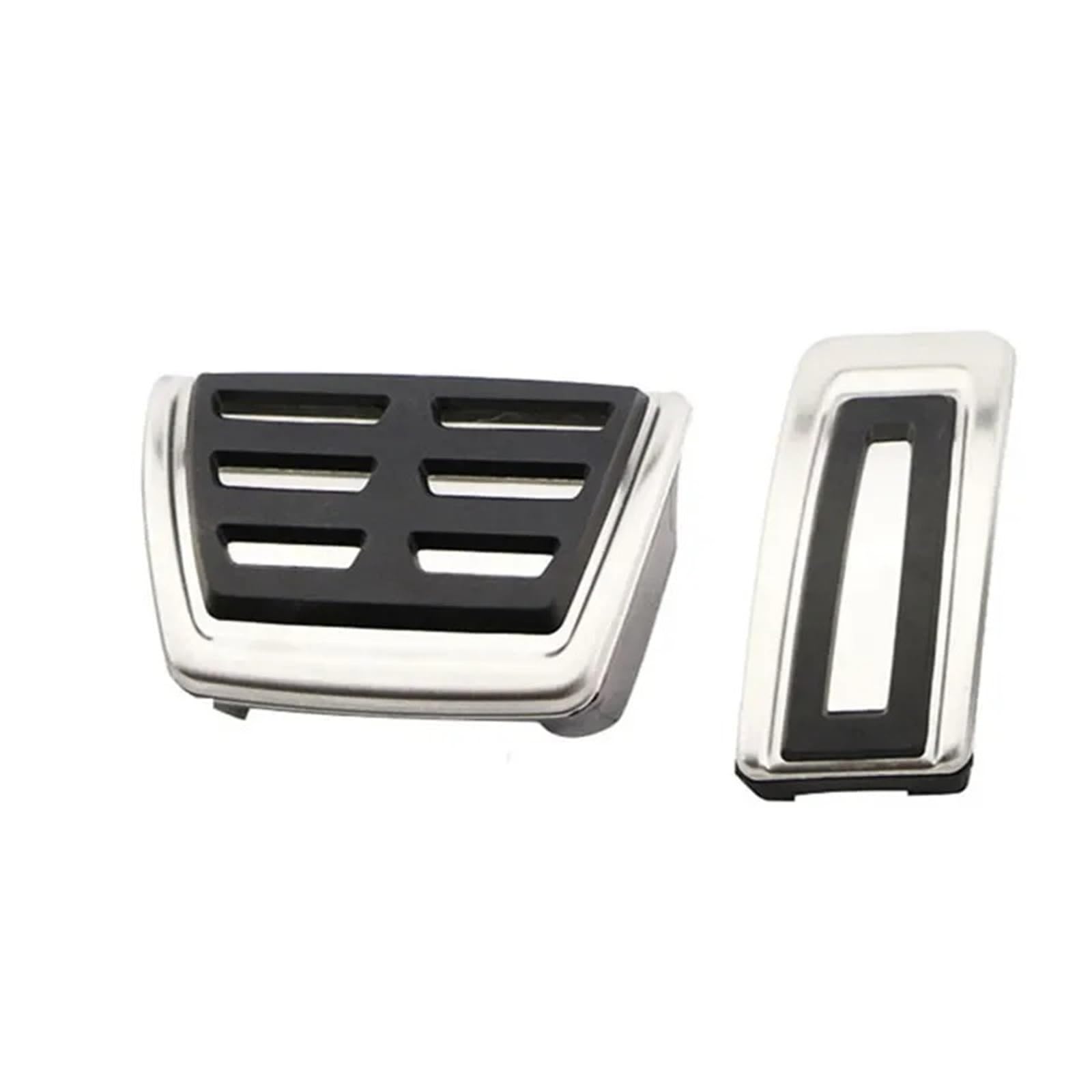 Autobremspedal Für Seat Für Leon 5F MK3 2012-2023 Autozubehör Auto Styling Sport Kraftstoffbremse Dead Pedal Cover Set Bremspedal Fußpedal(at Without Rest) von TWMEU