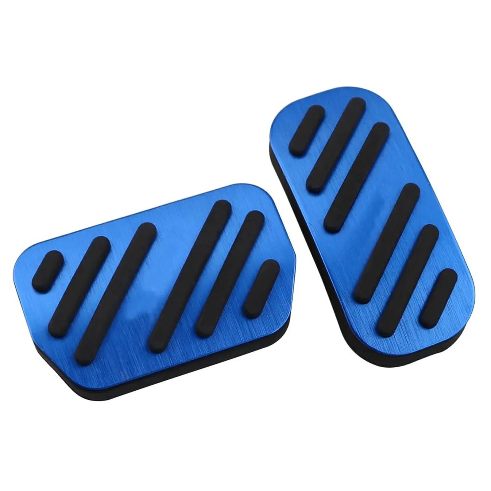 Autobremspedal Für Toyota Für Fortuner 2015-2021 Autopedale Zubehör Anti Slip at Pad Kraftstoff Gas Bremse Fußstütze Pedal Abdeckung Bremspedal Fußpedal(Blue) von TWMEU