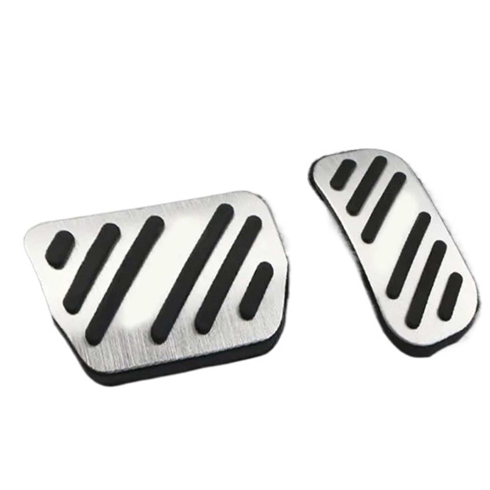 Autobremspedal Für Toyota Für Hilux Für Revo 2015 2016 2017 2018 2019 2020 2021 Auto Gaspedal Bremspedale Abdeckung Fall Pads at Pedal Bremspedal Fußpedal(Silver) von TWMEU