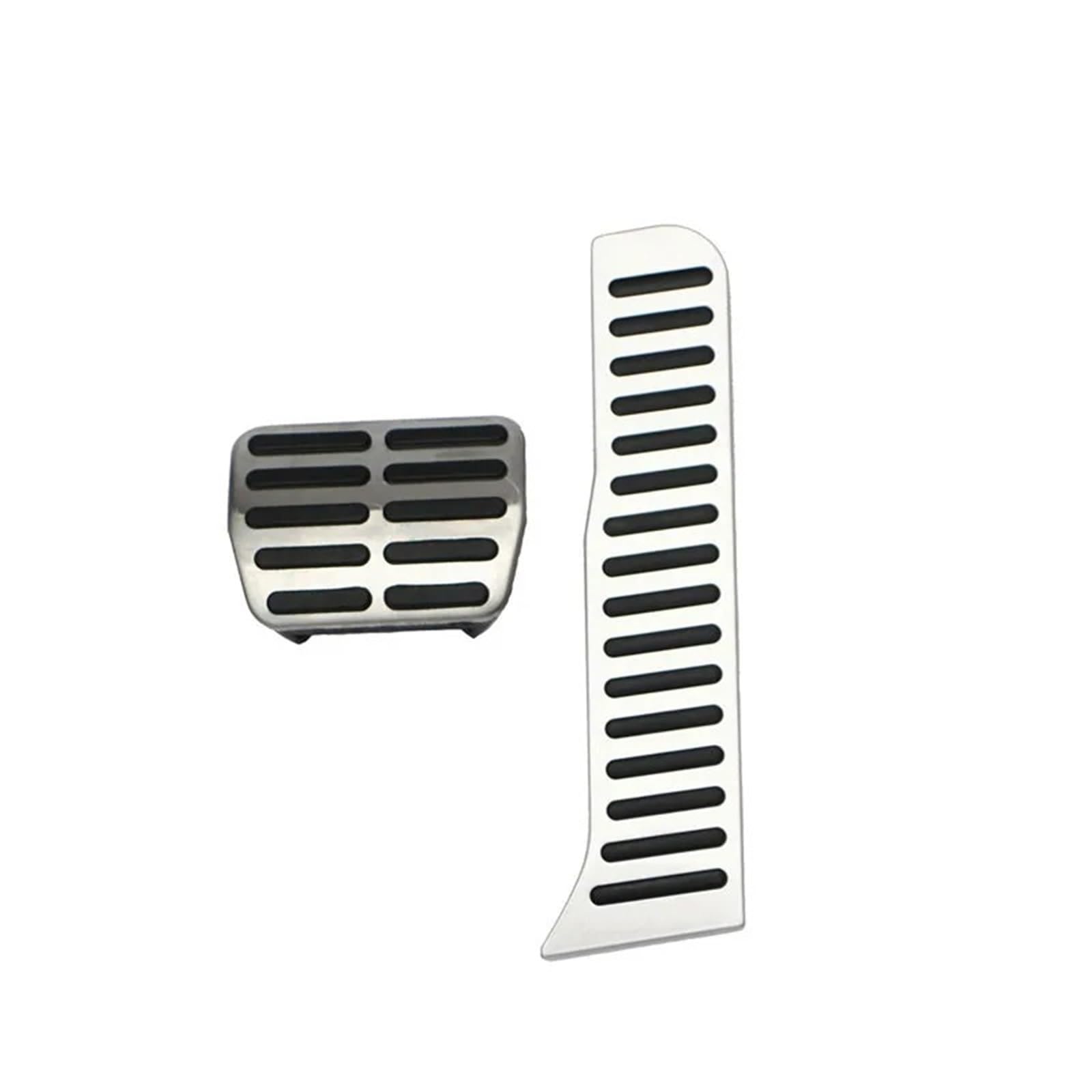 Autobremspedal Für VW Für Käfer Für Jetta MK6 2011-2017 Zubehör Kraftstoff Bremsbeläge Kupplungspedalabdeckung Fußstützenpedale Bremspedal Fußpedal(at 2 pcs) von TWMEU