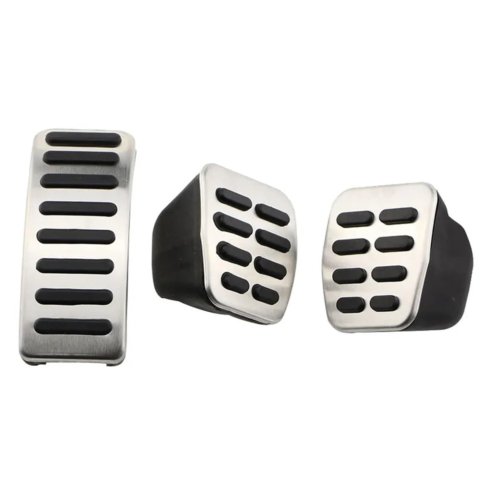 Autobremspedal Für VW Für Polo 9N 6R Für Golf MK4 IV Edelstahl Auto Gas Bremspedale MT at Pedal Abdeckung Bremspedal Fußpedal(MT) von TWMEU
