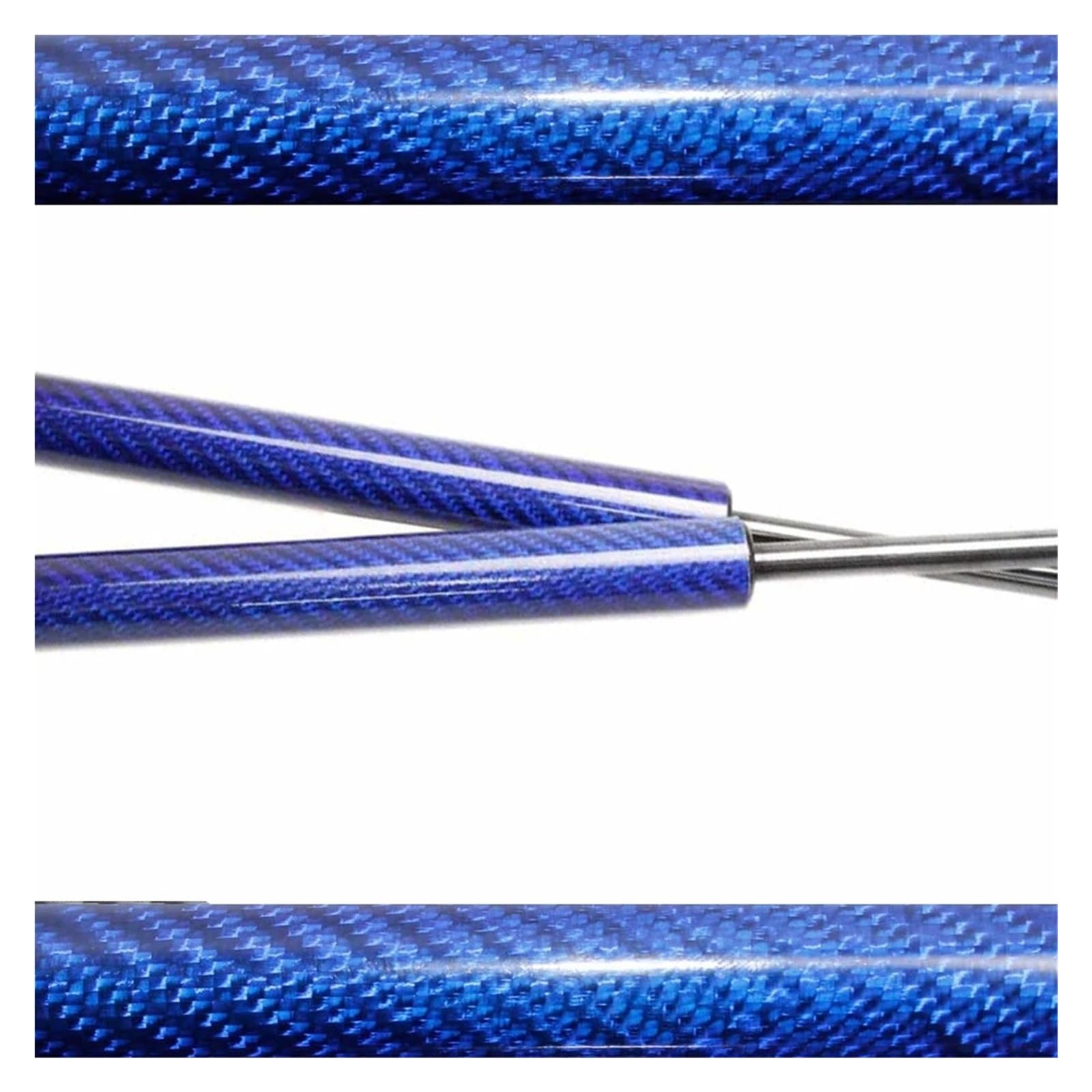 Front Hood Schocks Für Citroen Für Berlingo Zweite Generation Für B9 2008-2018 Haubendämpfer Fronthaube Modifizieren Gasdruckfedern Motorhauben Gasfeder(Blue Carbon Fiber) von TWMEU