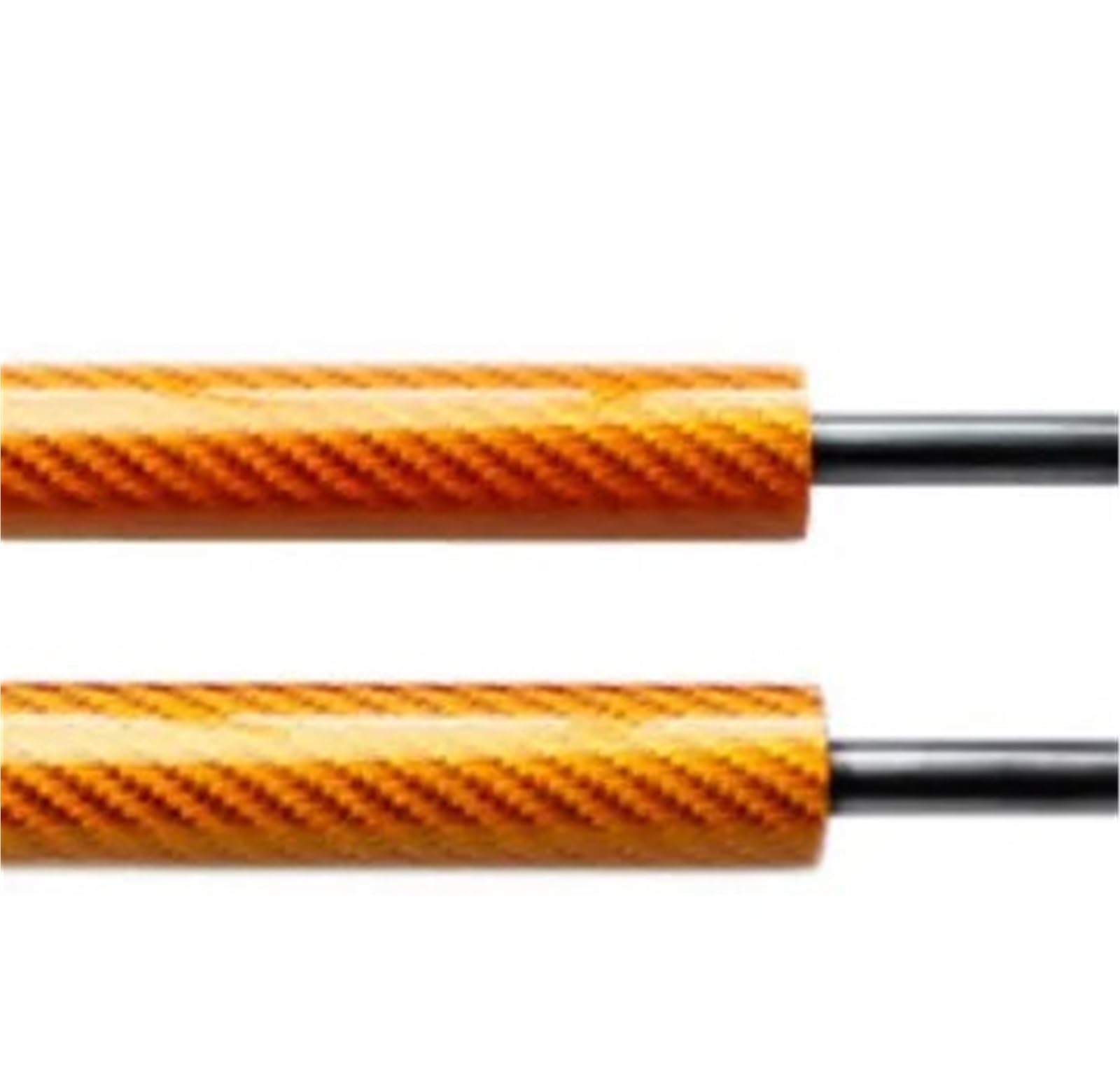 Front Hood Schocks Für Civic Für 5th Für EG Für EH Für EJ 1991-1995 Haube Streben Ändern Front Motorhaube Lift Unterstützt Schock Dämpfer Kolben Motorhauben Gasfeder(Carbon Fiber Orange) von TWMEU