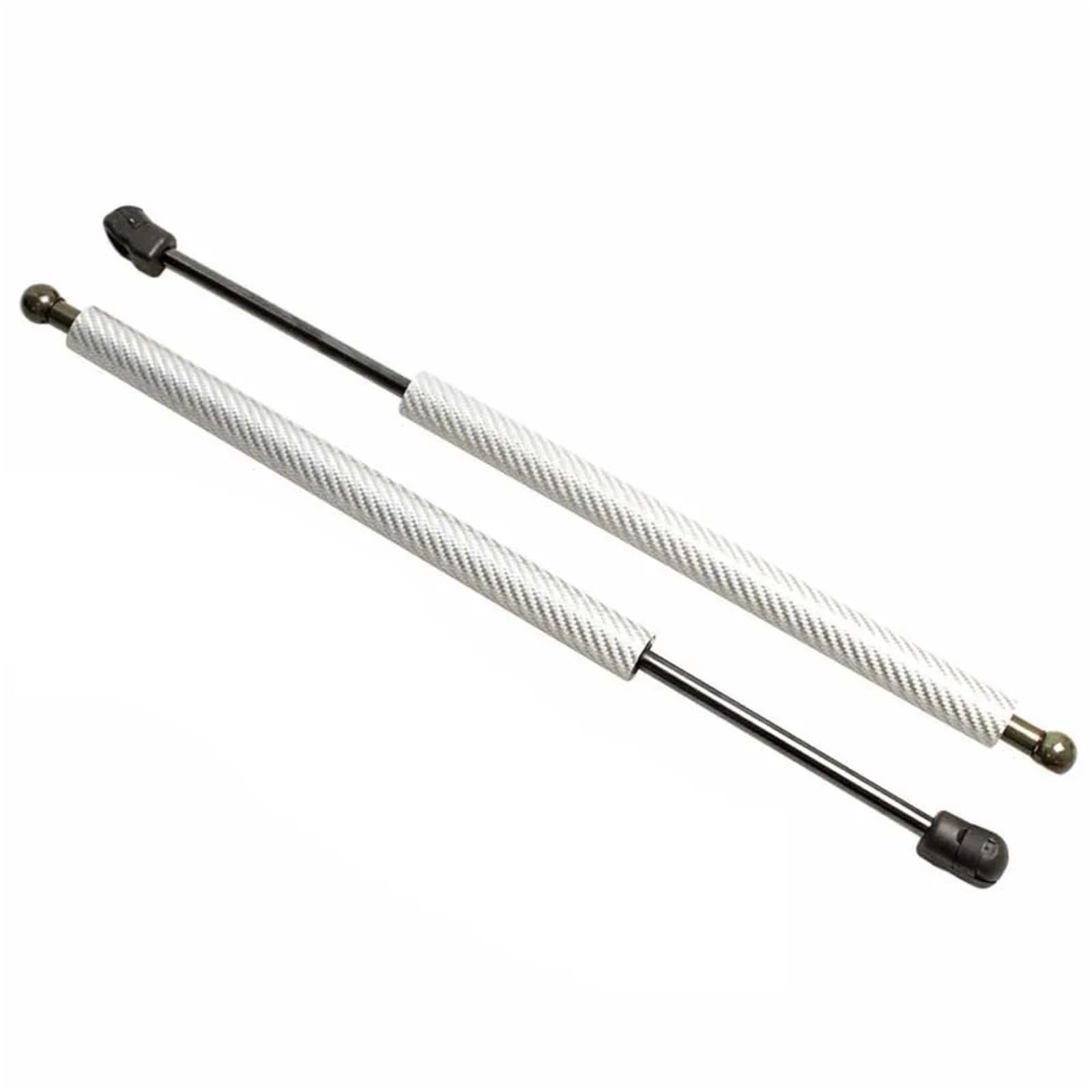 Front Hood Schocks Für Für Integra 1994-2001 Front Hood Bonnet Gas Streben Lift Unterstützung Schock Dämpfer Motorhauben Gasfeder(Carbon Fiber Silver) von TWMEU