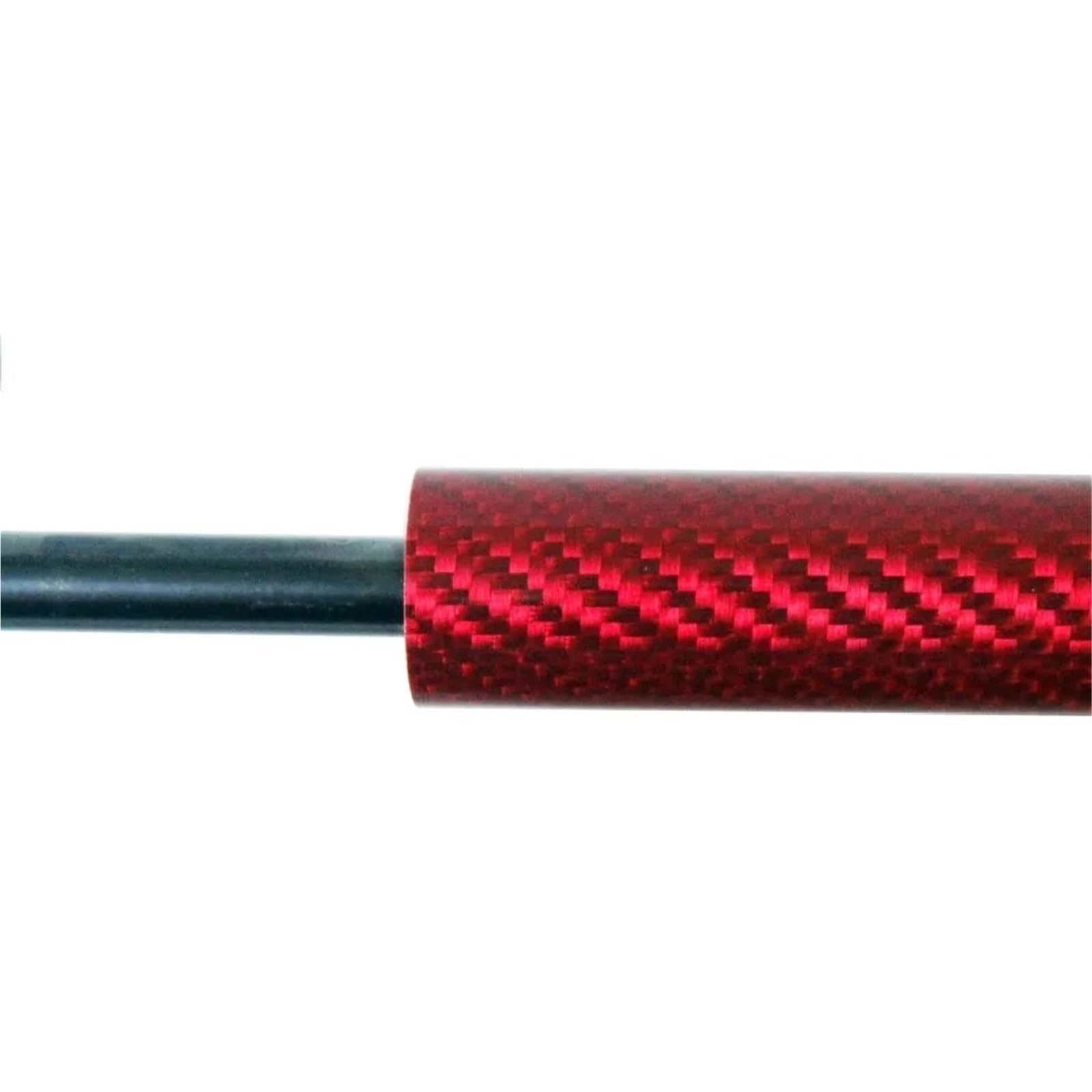 Front Hood Schocks Für VW Für Golf Für MK8 Für VIII Schrägheck 2019-2025 1PC Haubenstrebe Schrägheck Fronthaube Gasfeder Lift Support Shock Motorhauben Gasfeder(Red Carbon Fiber) von TWMEU