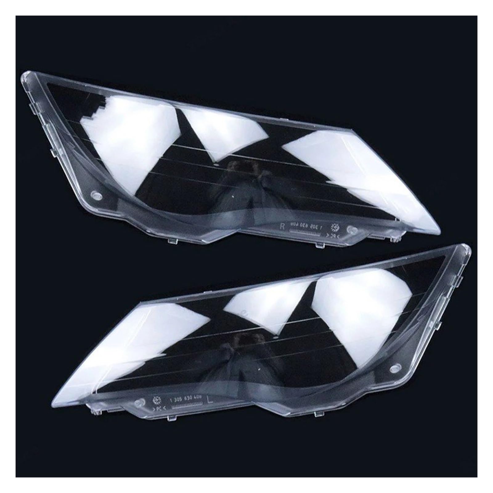 Frontscheinwerfer Streuscheibe Für 6 Series E63 630i 645i 650i 2004-2007 Auto Front Scheinwerfer Abdeckung Shell Wasserdicht Klar Scheinwerfer Objektiv Ersetzen(1 Pair) von TWMEU